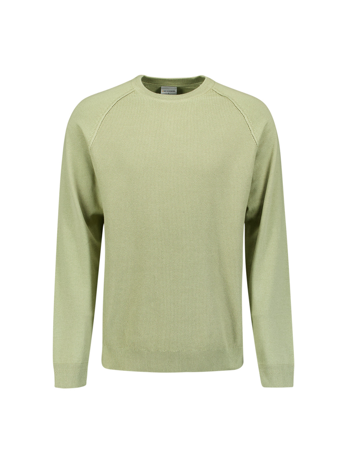 Waffle jumper | Light Moss