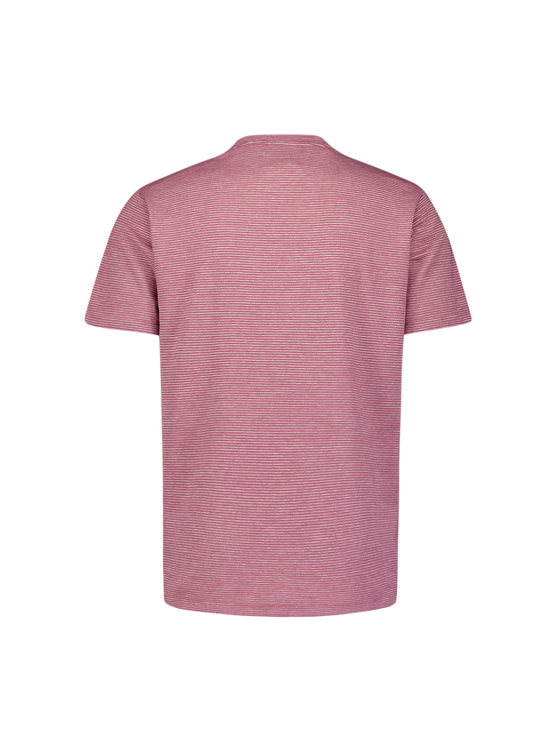 Striped melange T-shirt | Dark Wine