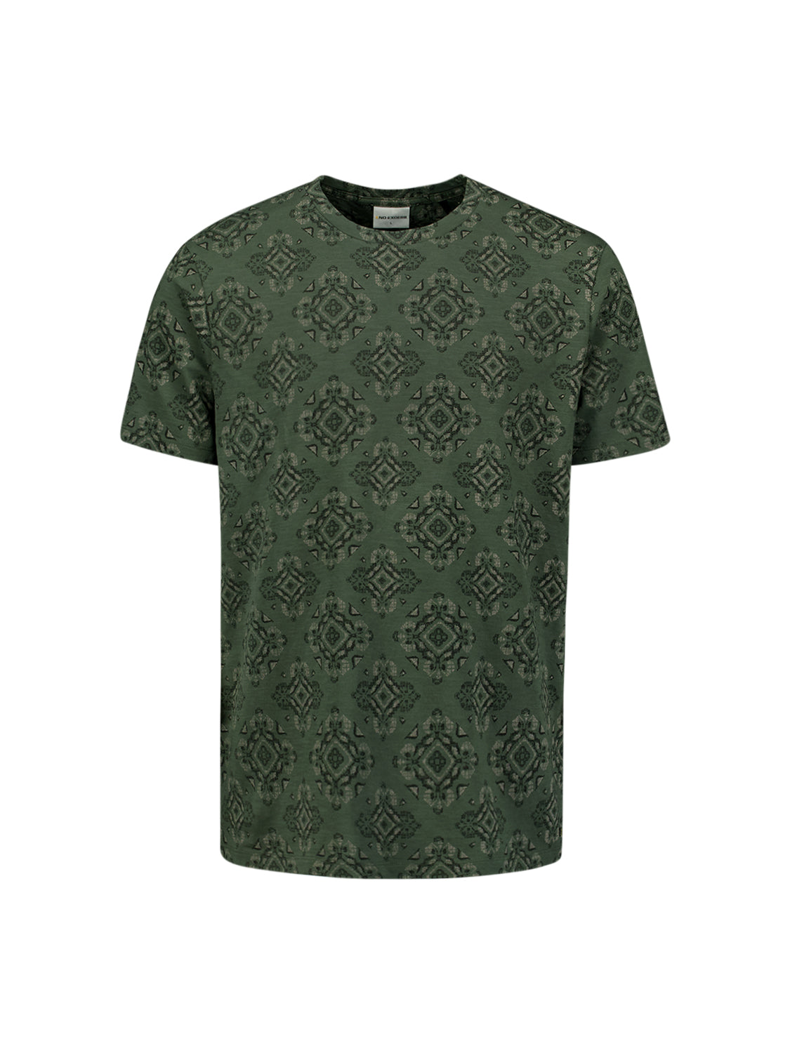 Bedrucktes T-shirt | Dunkelgrün