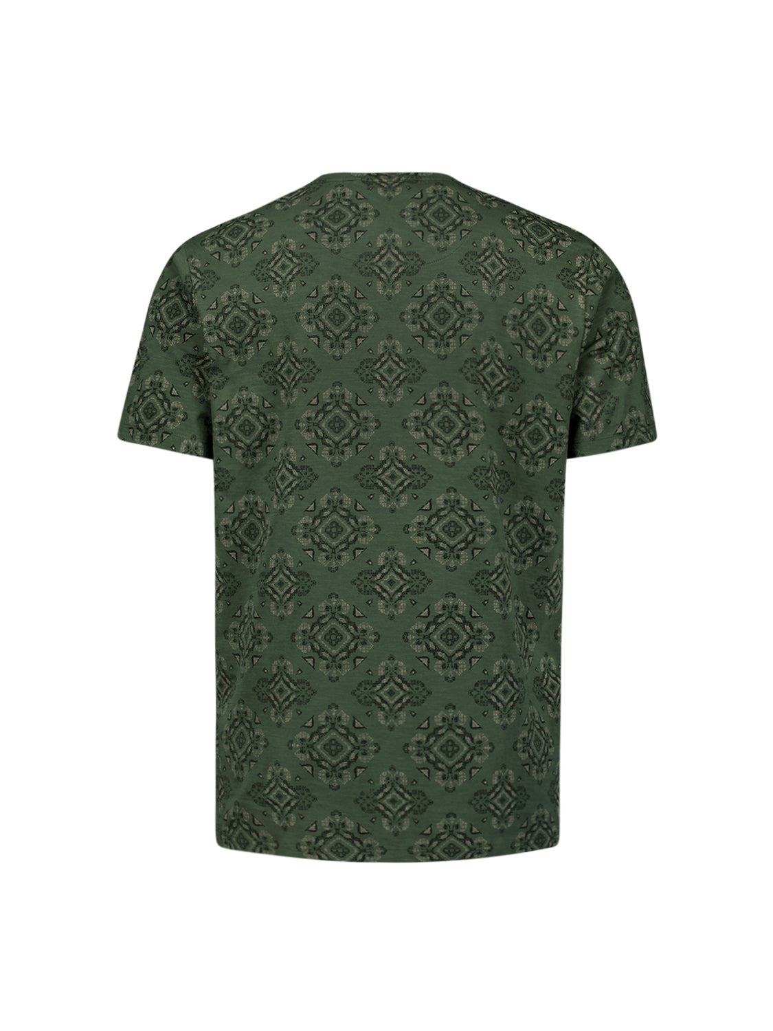 Bedrucktes T-shirt | Dunkelgrün