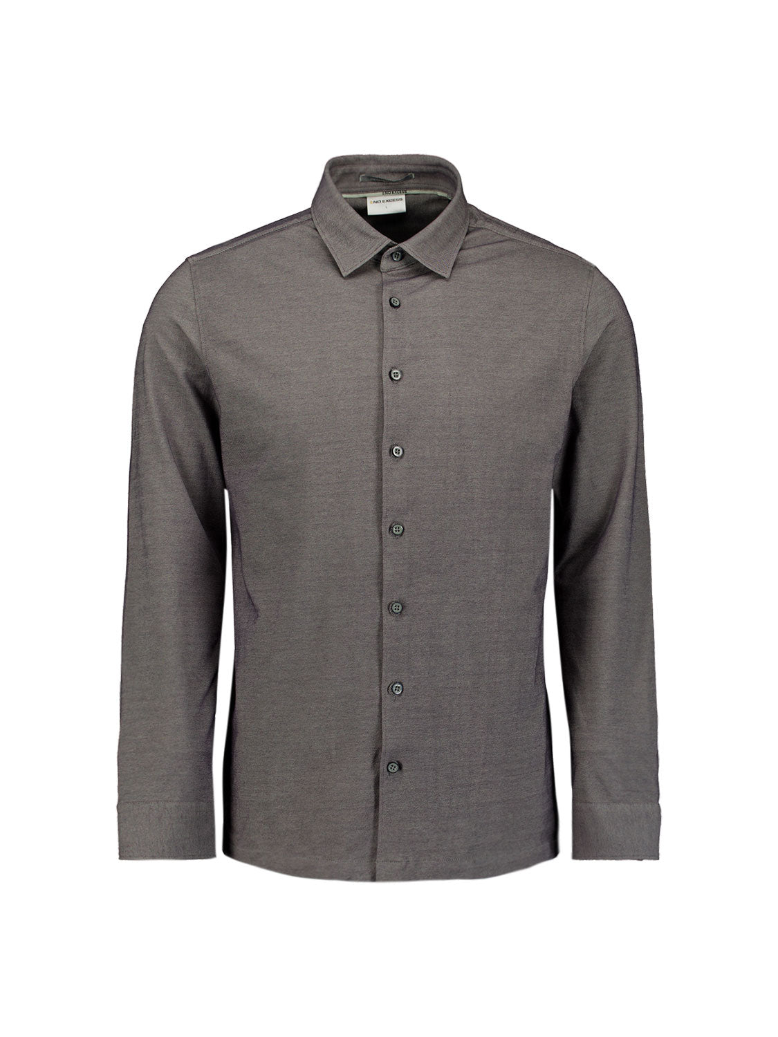 Melange jersey shirt | Dark Grey