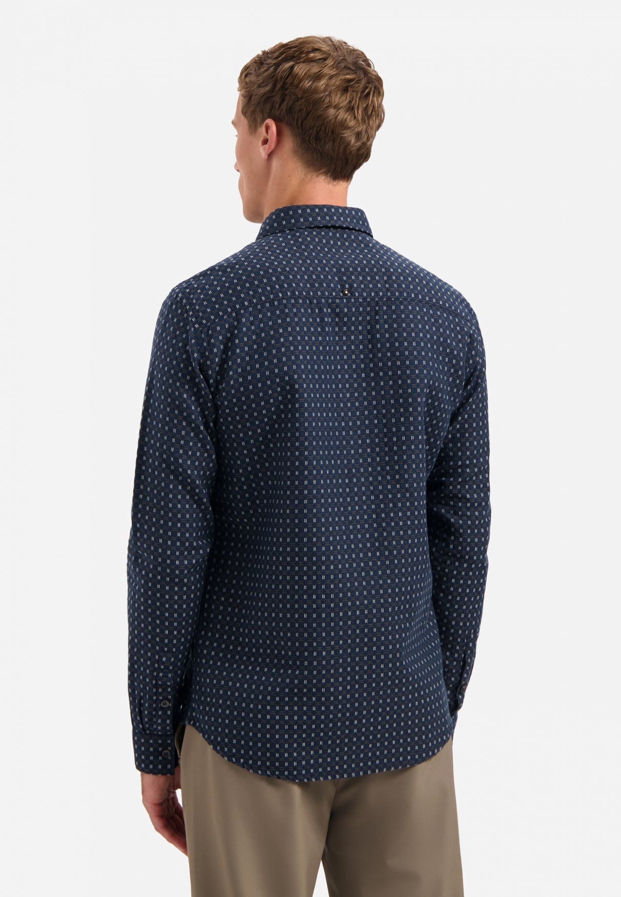 Woven jaquard shirt | Night