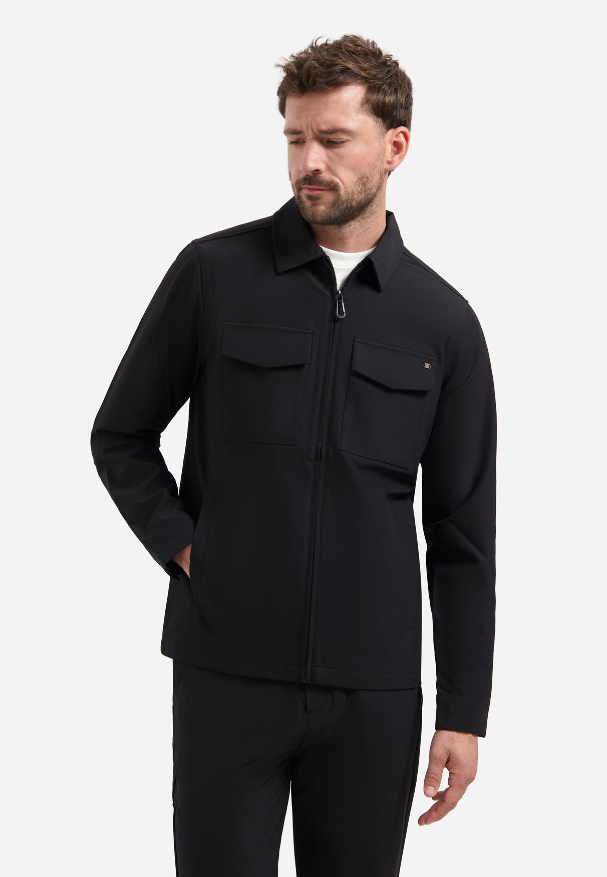 Sedoc travel overshirt | Schwarz