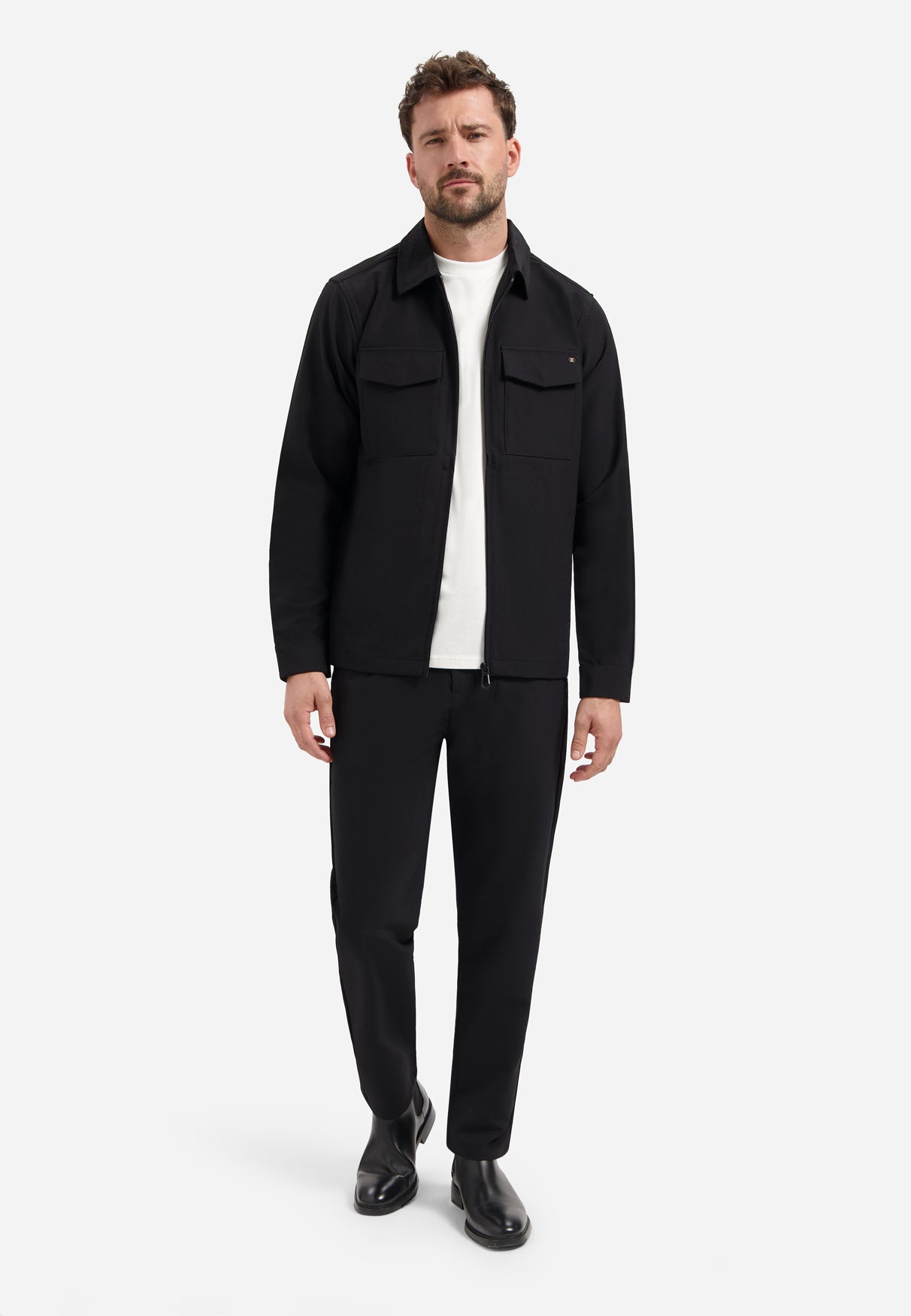 Sedoc travel overshirt | Schwarz