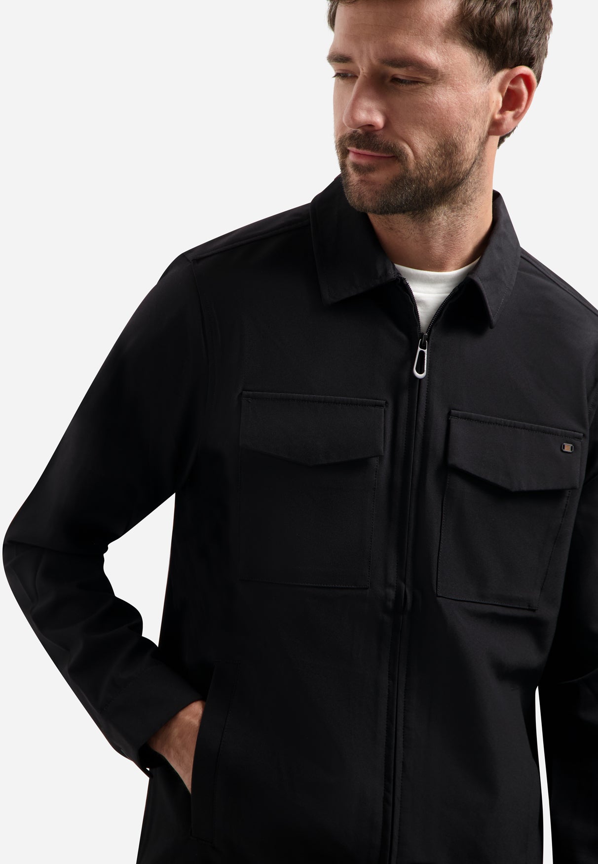 Sedoc travel overshirt | Schwarz