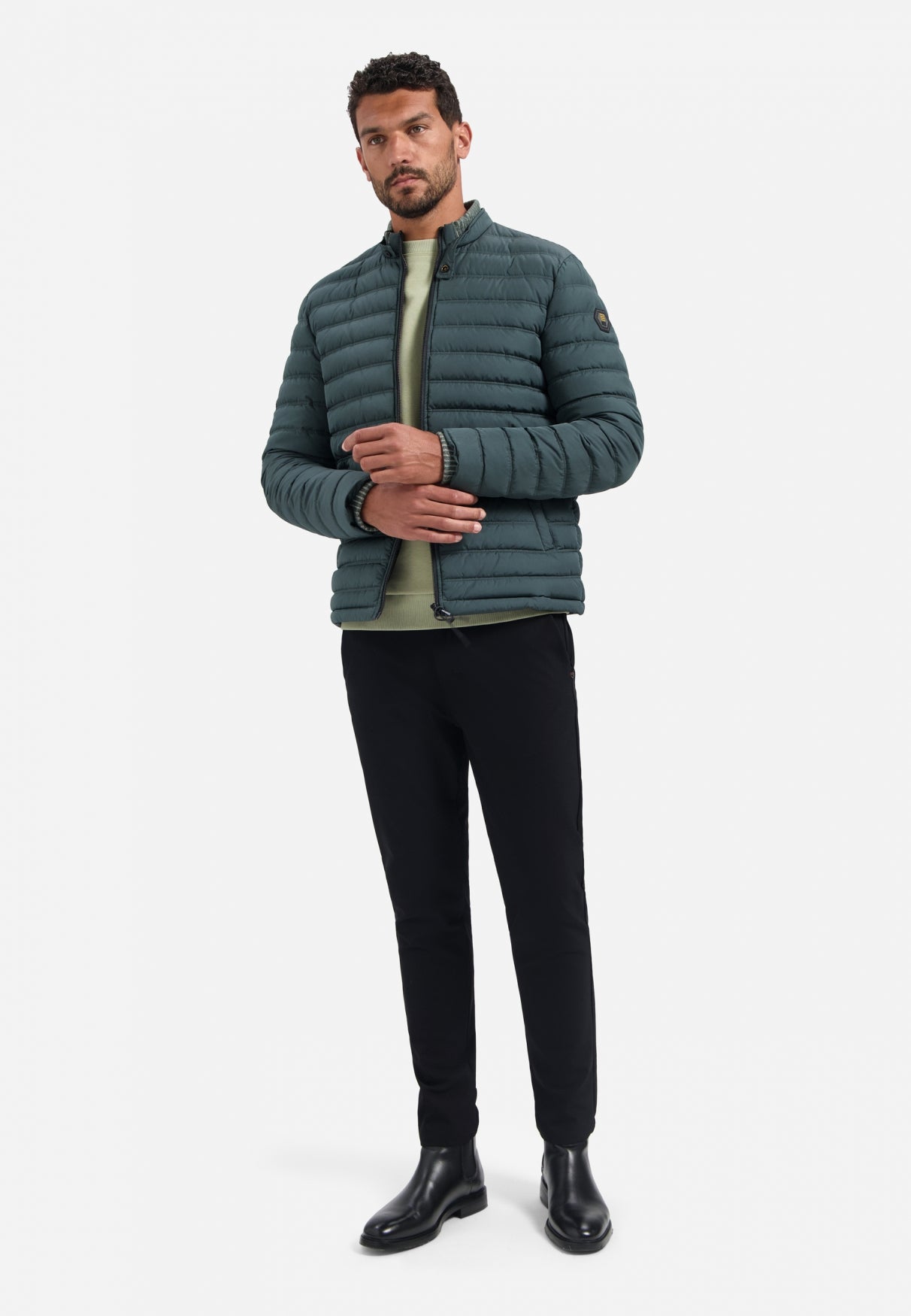 Puffer jacket | Dark Steel
