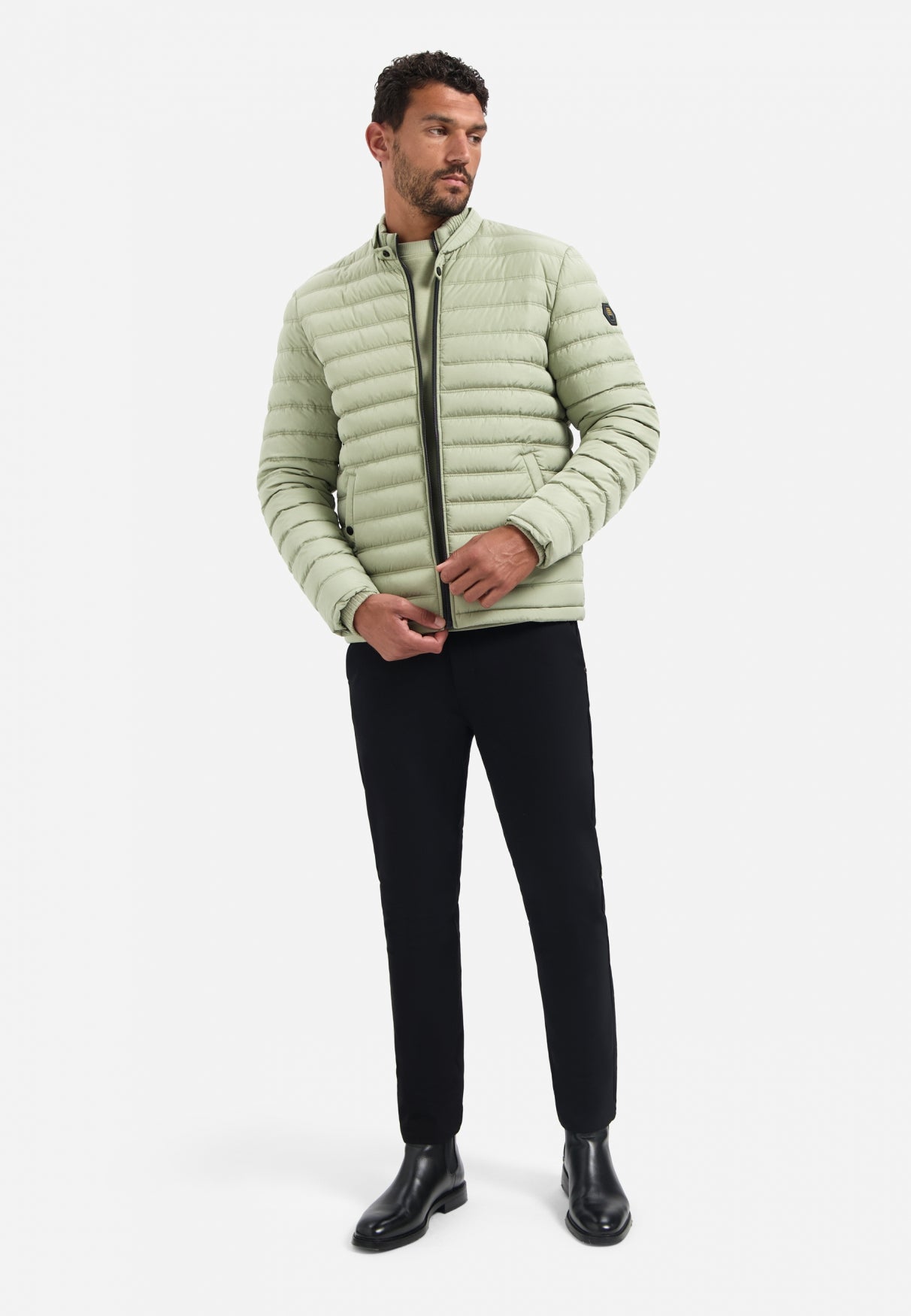 Puffer jacket | Light Moss