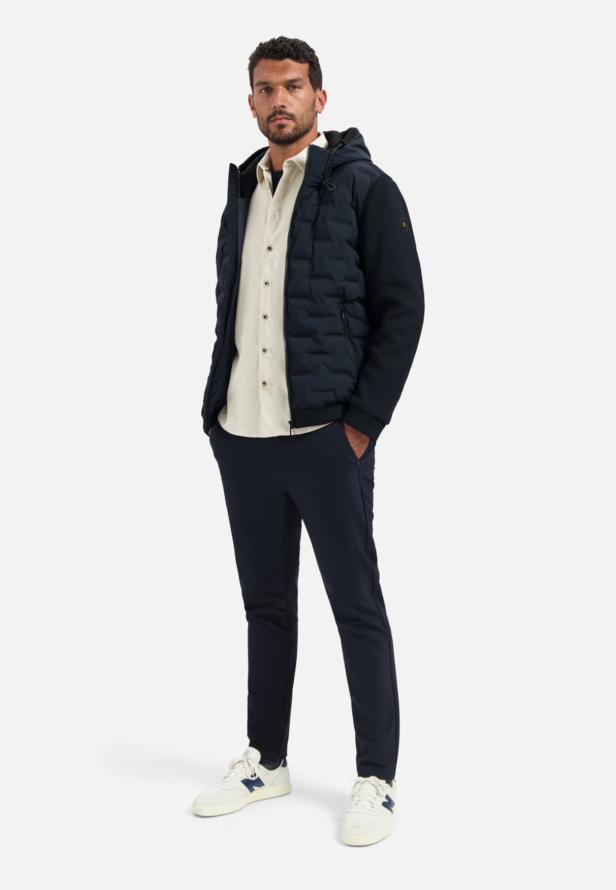 Knitted sleeve jacket | Night
