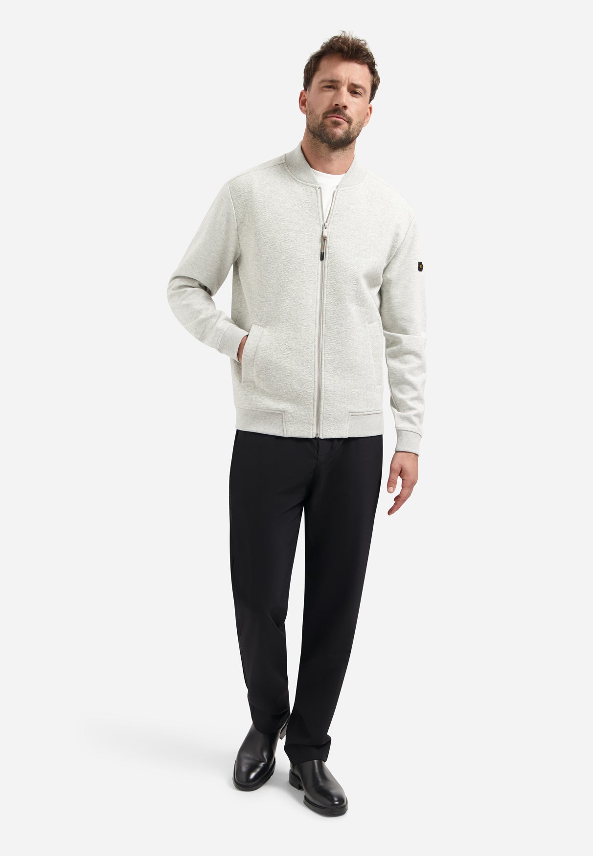 Melierter Strick-Cardigan | Kit Melange
