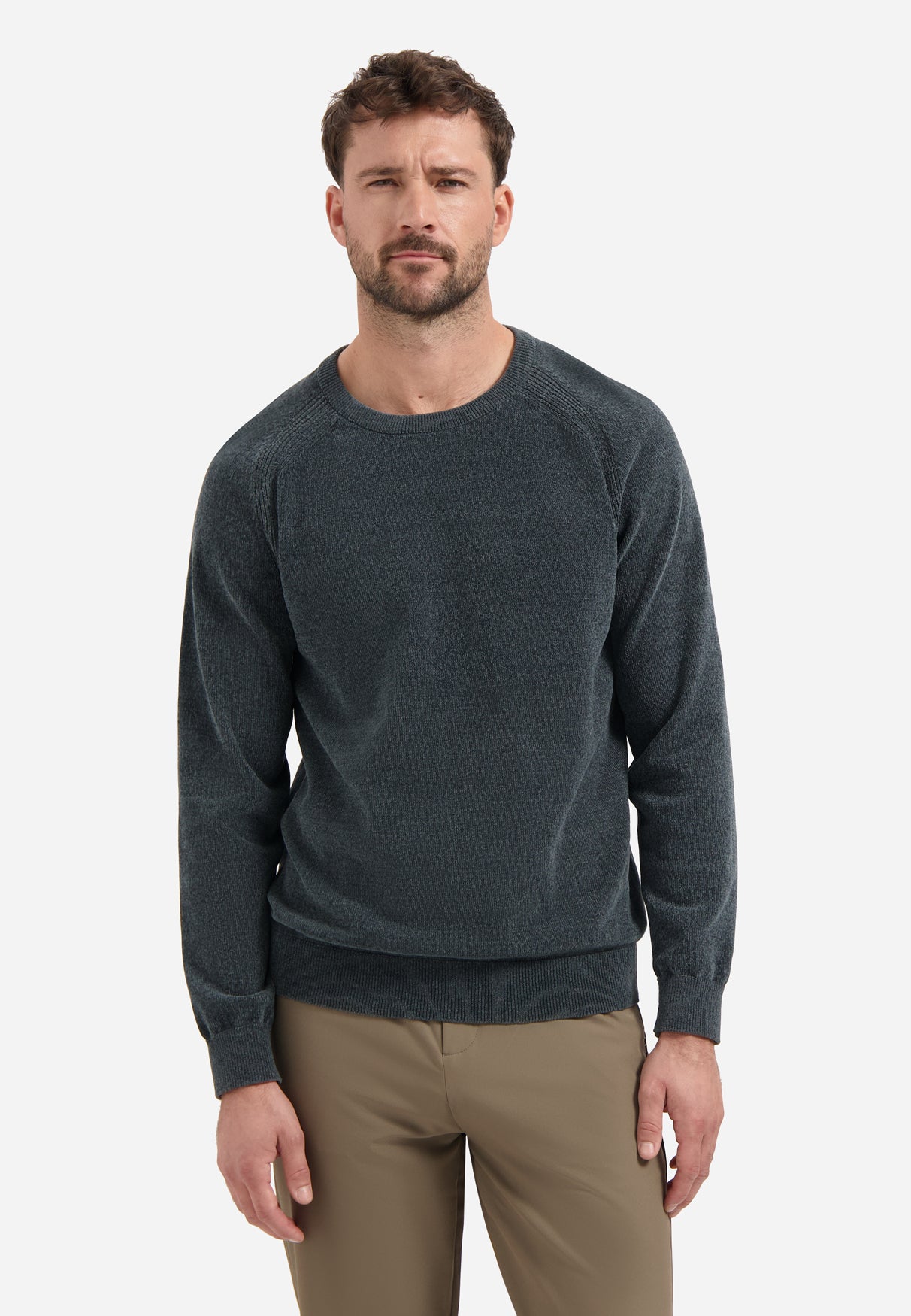Chenille jumper | Dark Steel
