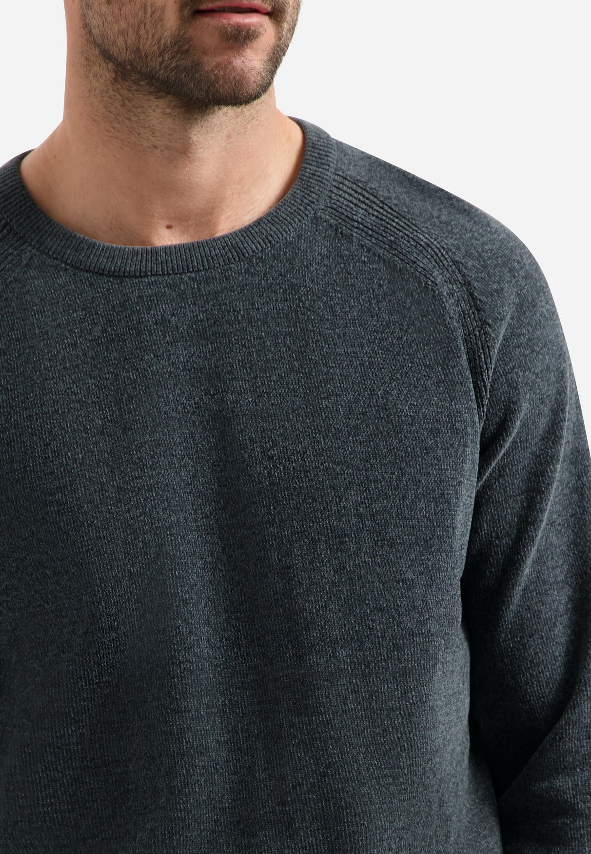 Chenille jumper | Dark Steel