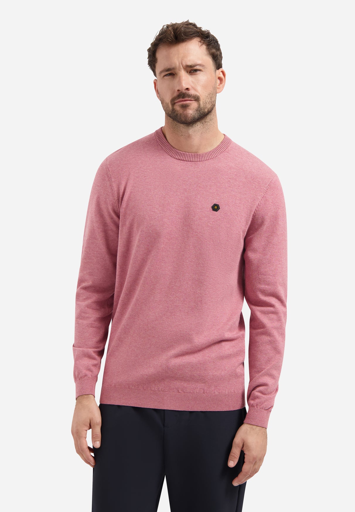Melange jumper | Old Pink