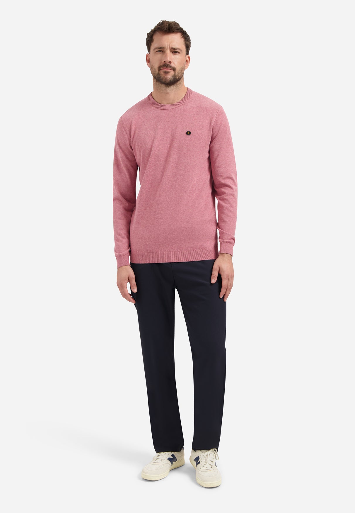 Melange jumper | Old Pink