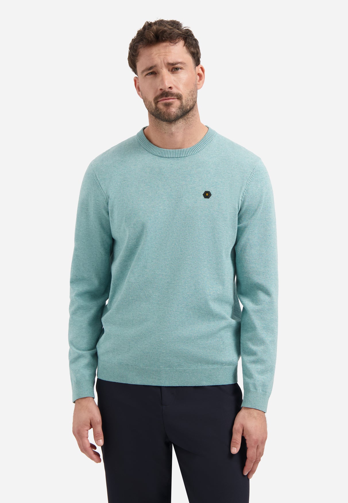 Melange jumper | Arctic Blue
