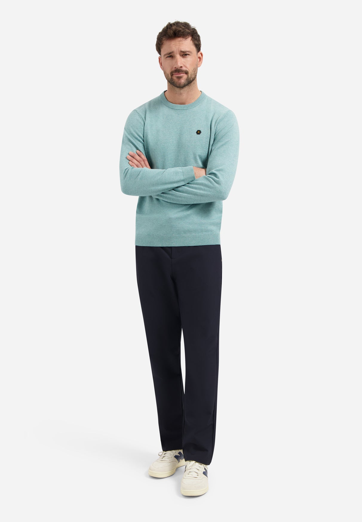 Melange jumper | Arctic Blue