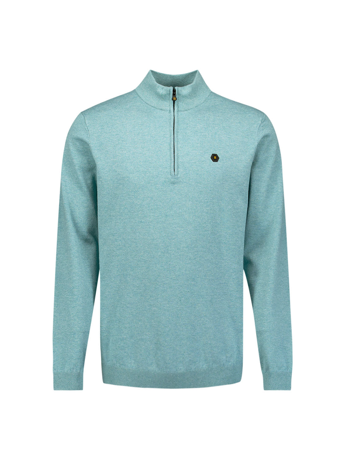 High neck jumper | Arctic Blue