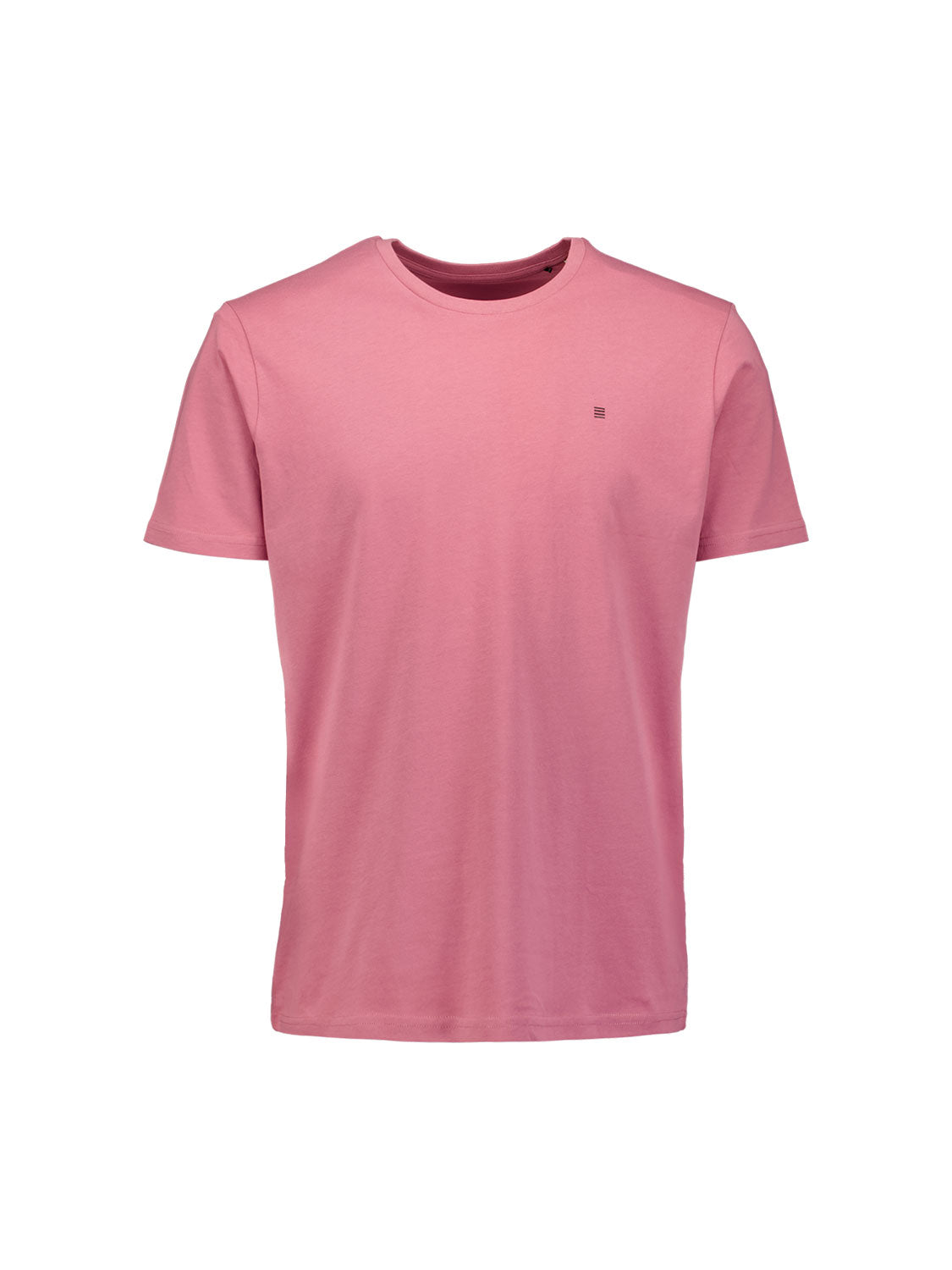 T-Shirt mit Rundhalsausschnitt  | Old Pink
