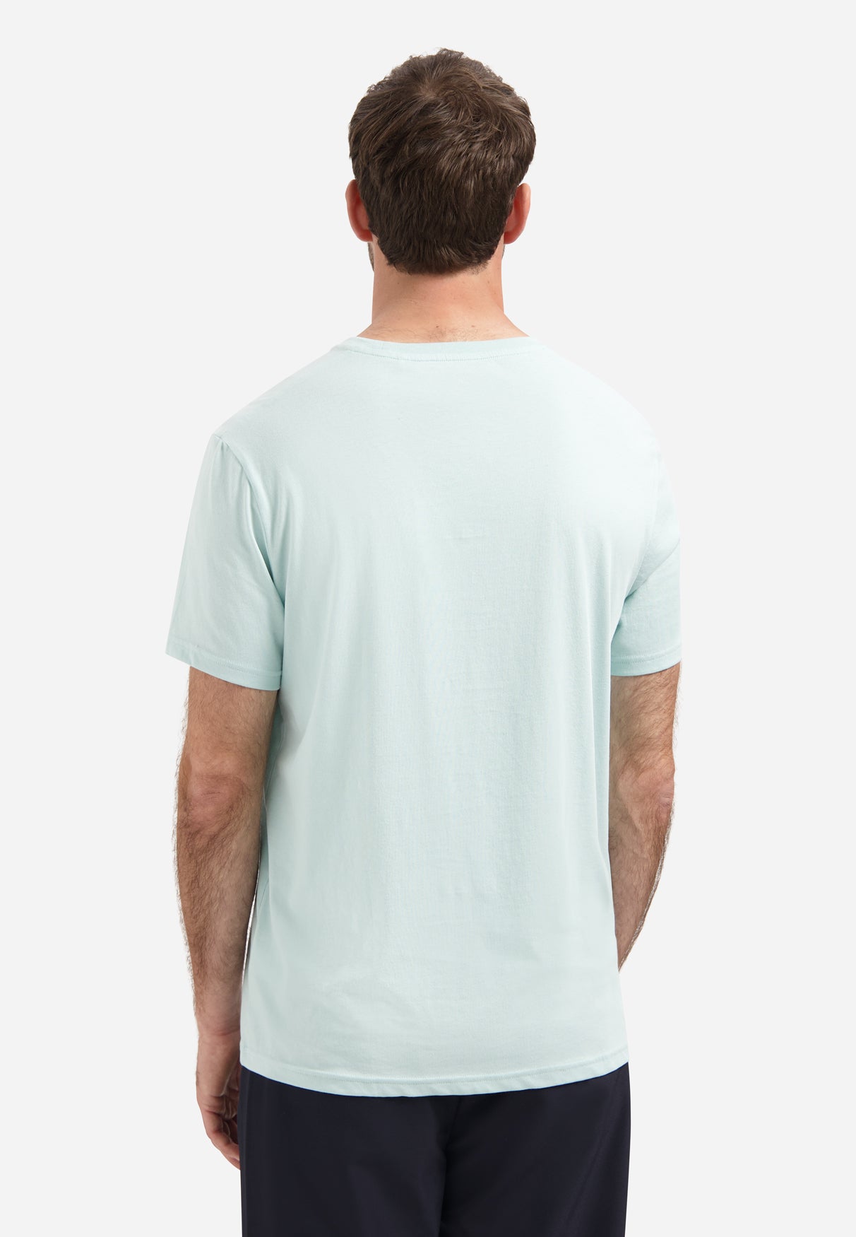 T-Shirt mit Rundhalsausschnitt  | Arctic Blue