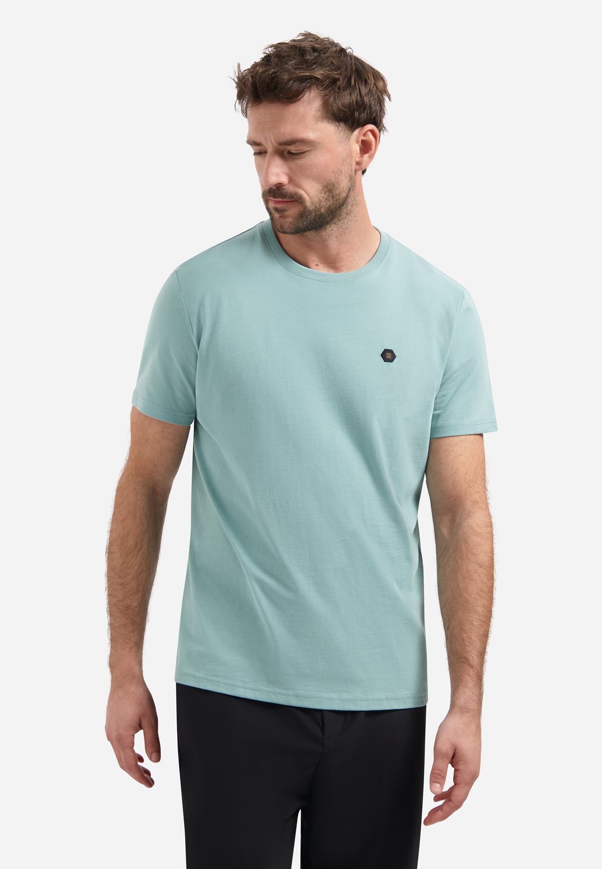 T-Shirt mit weichem Finish | Seablue