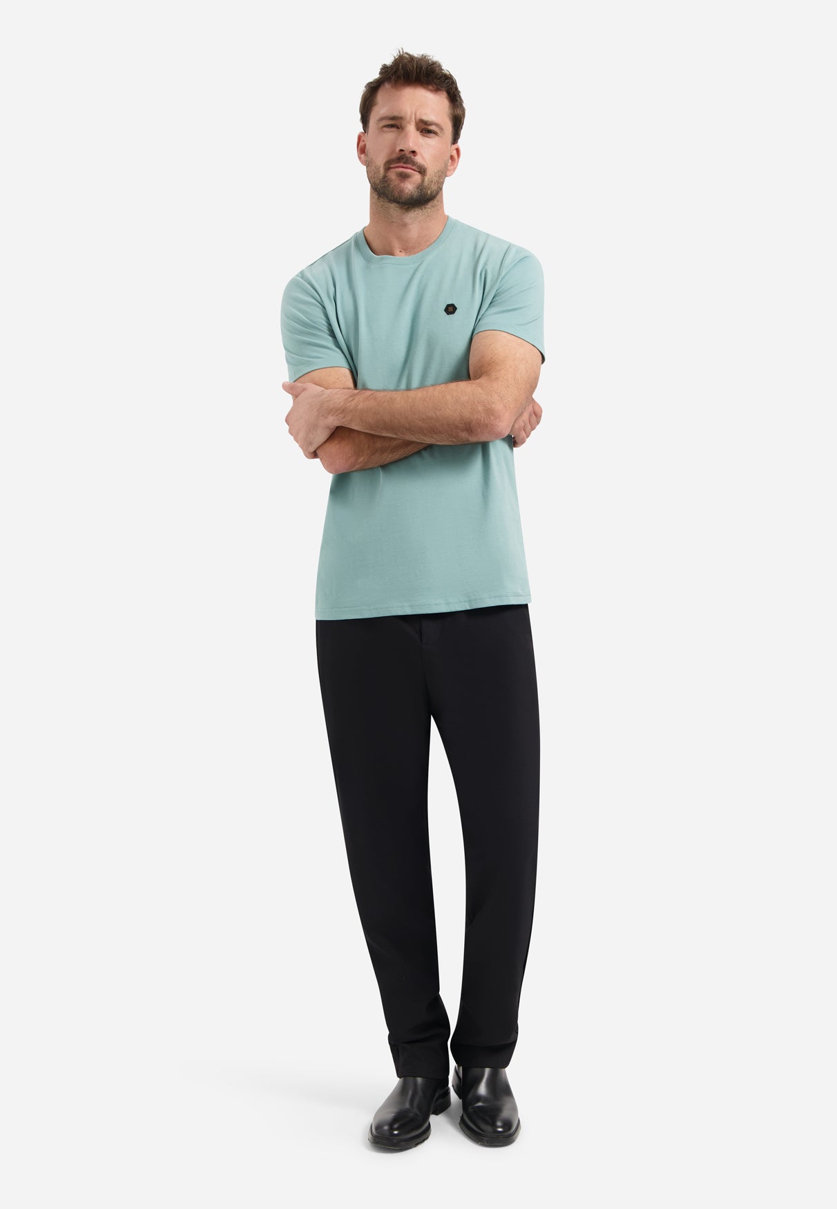 T-Shirt mit weichem Finish | Seablue