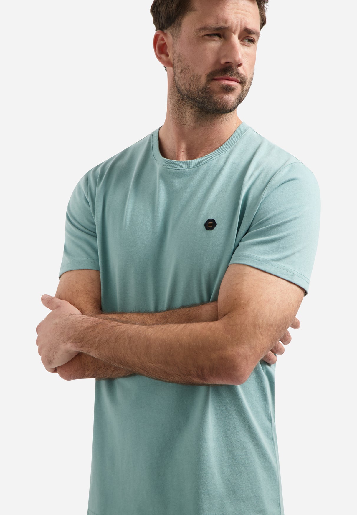 T-Shirt mit weichem Finish | Seablue
