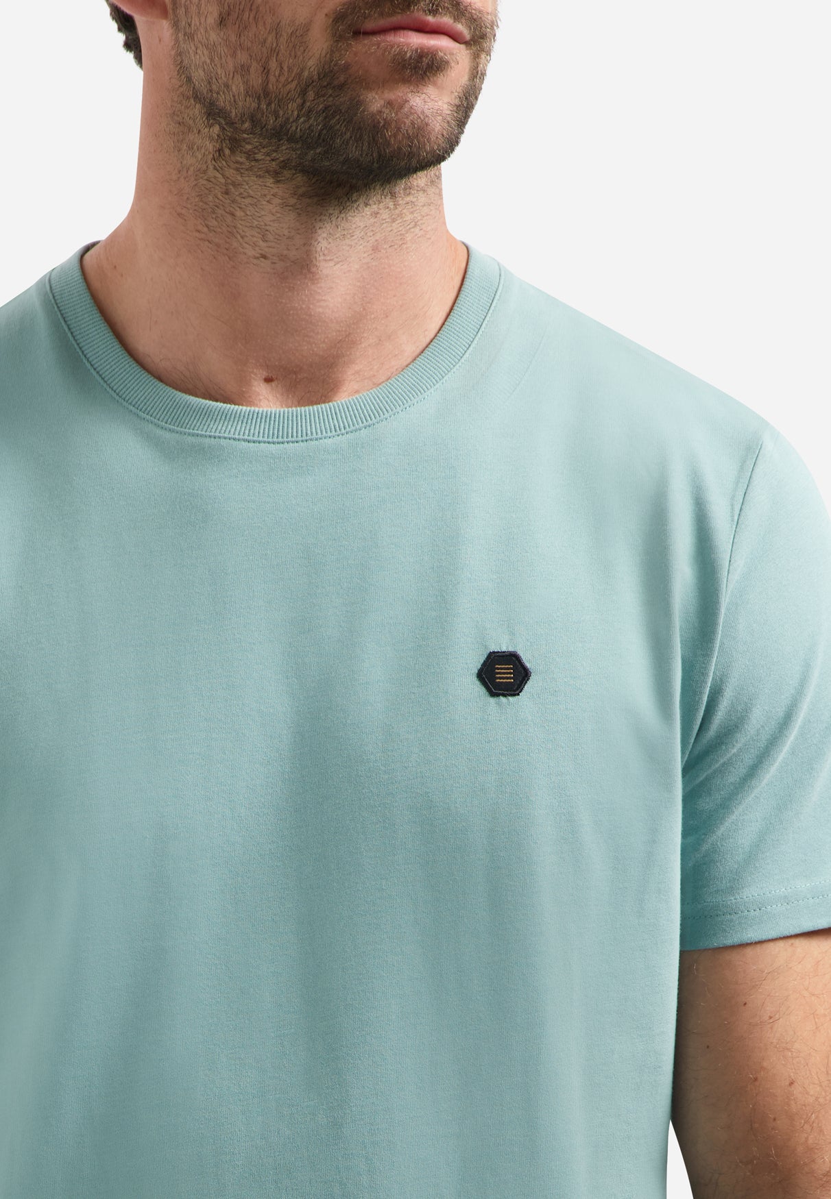 T-Shirt mit weichem Finish | Seablue