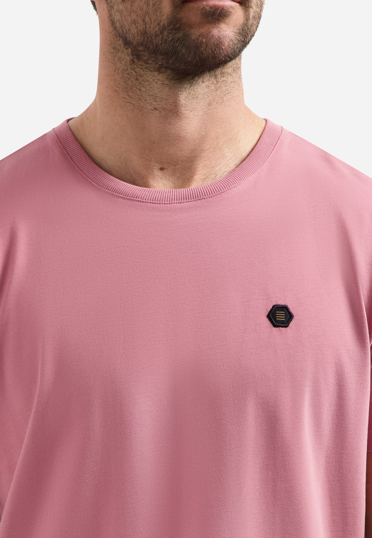T-Shirt mit weichem Finish | Old Pink