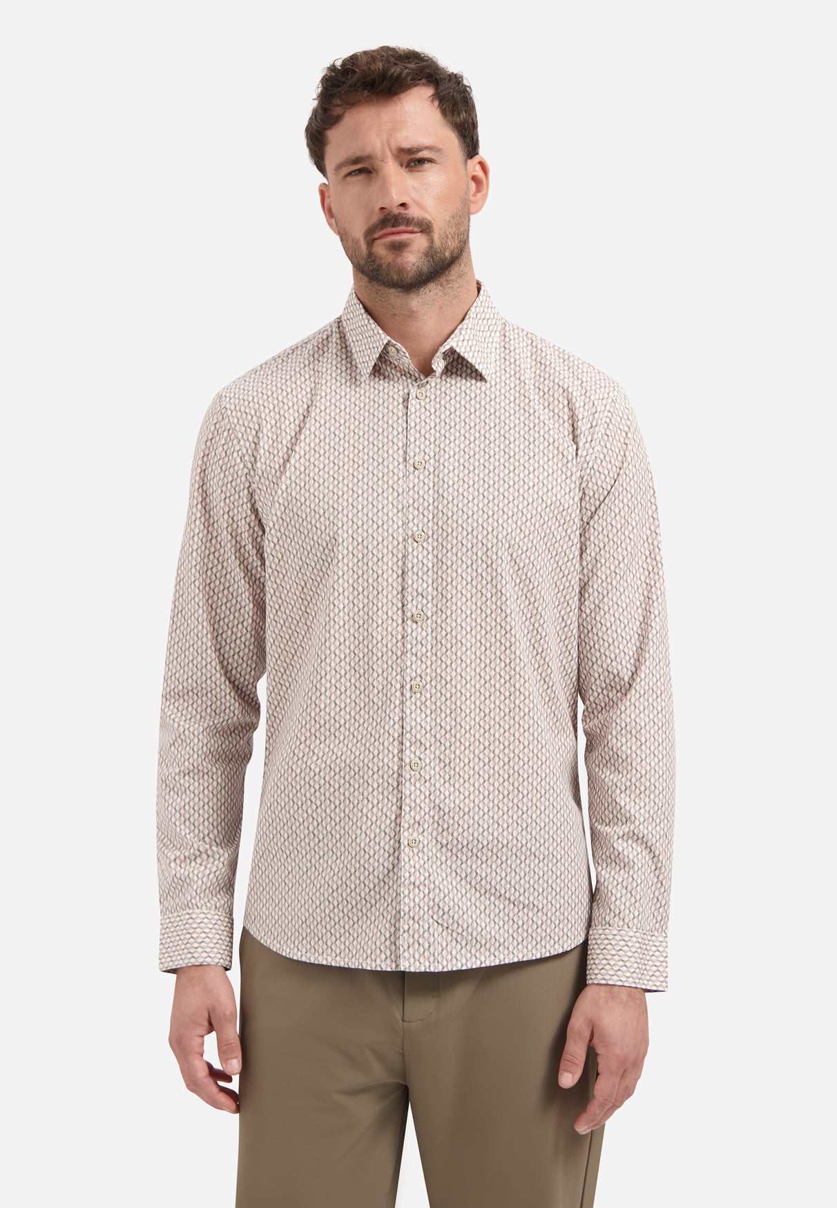 Printed shirt | White