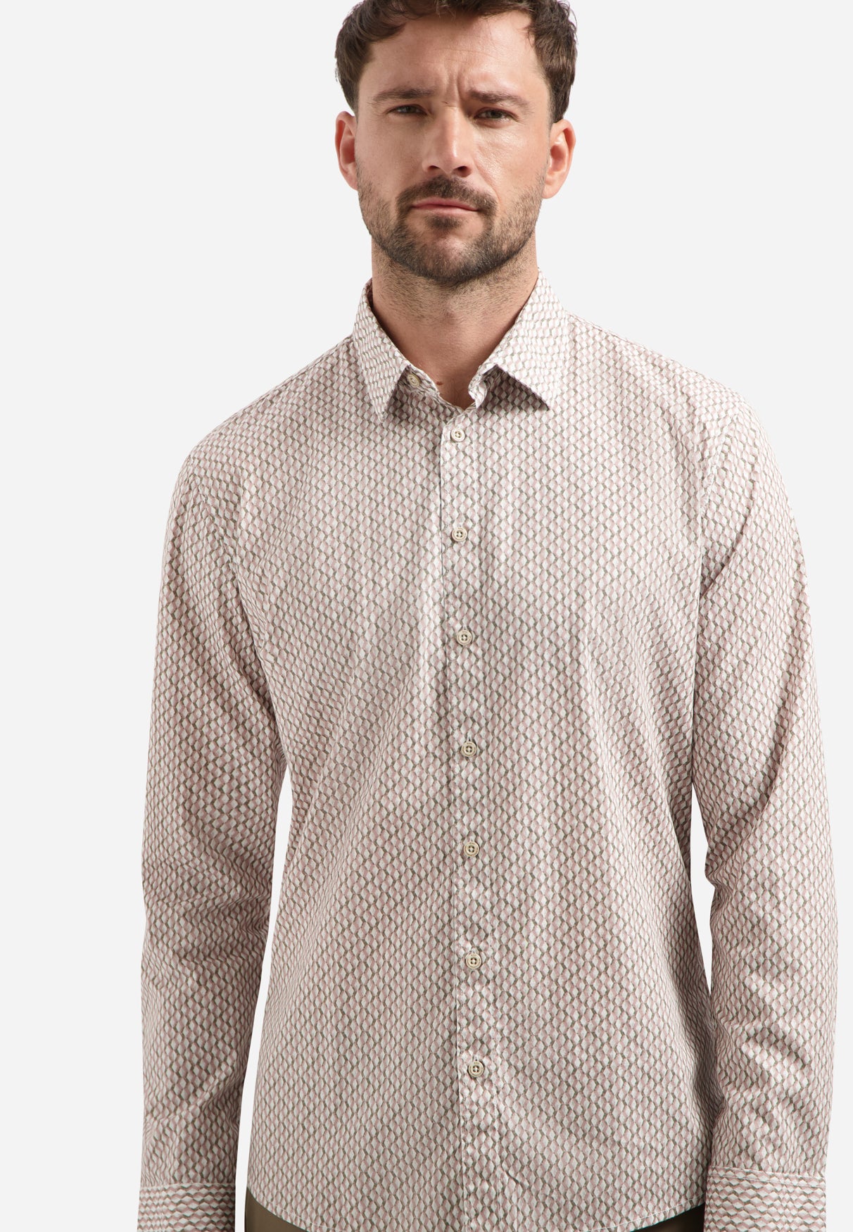 Printed shirt | White