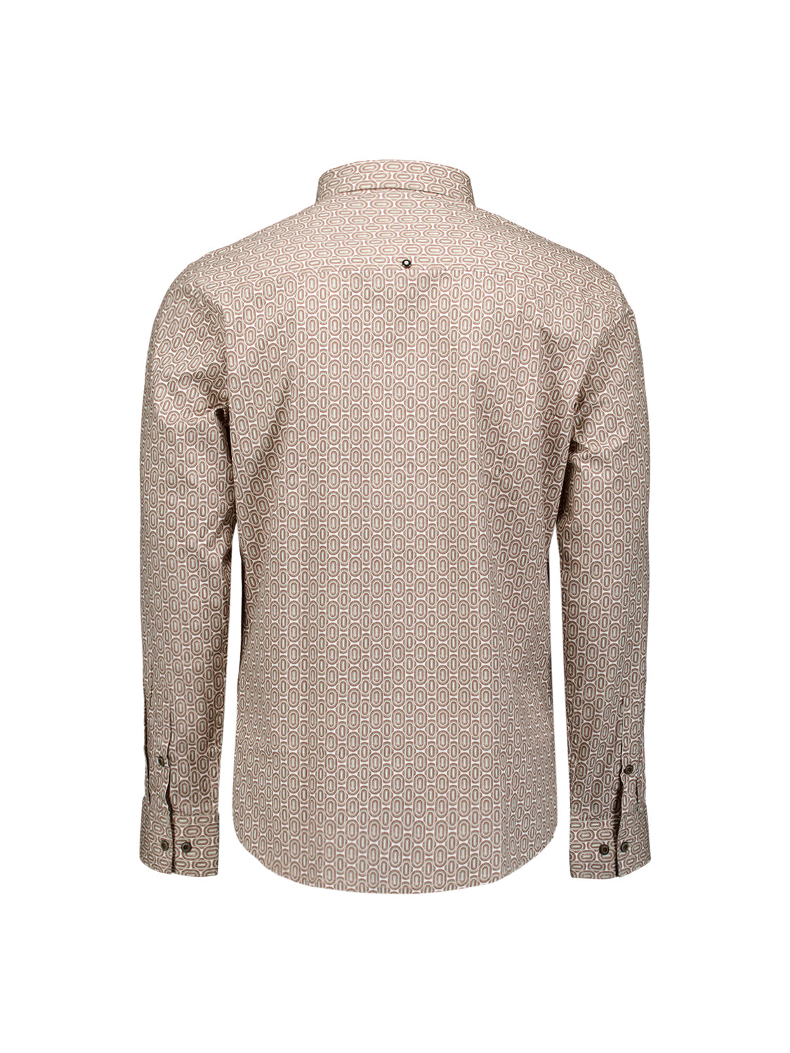Hemd mit Allover-Print | Red Wine