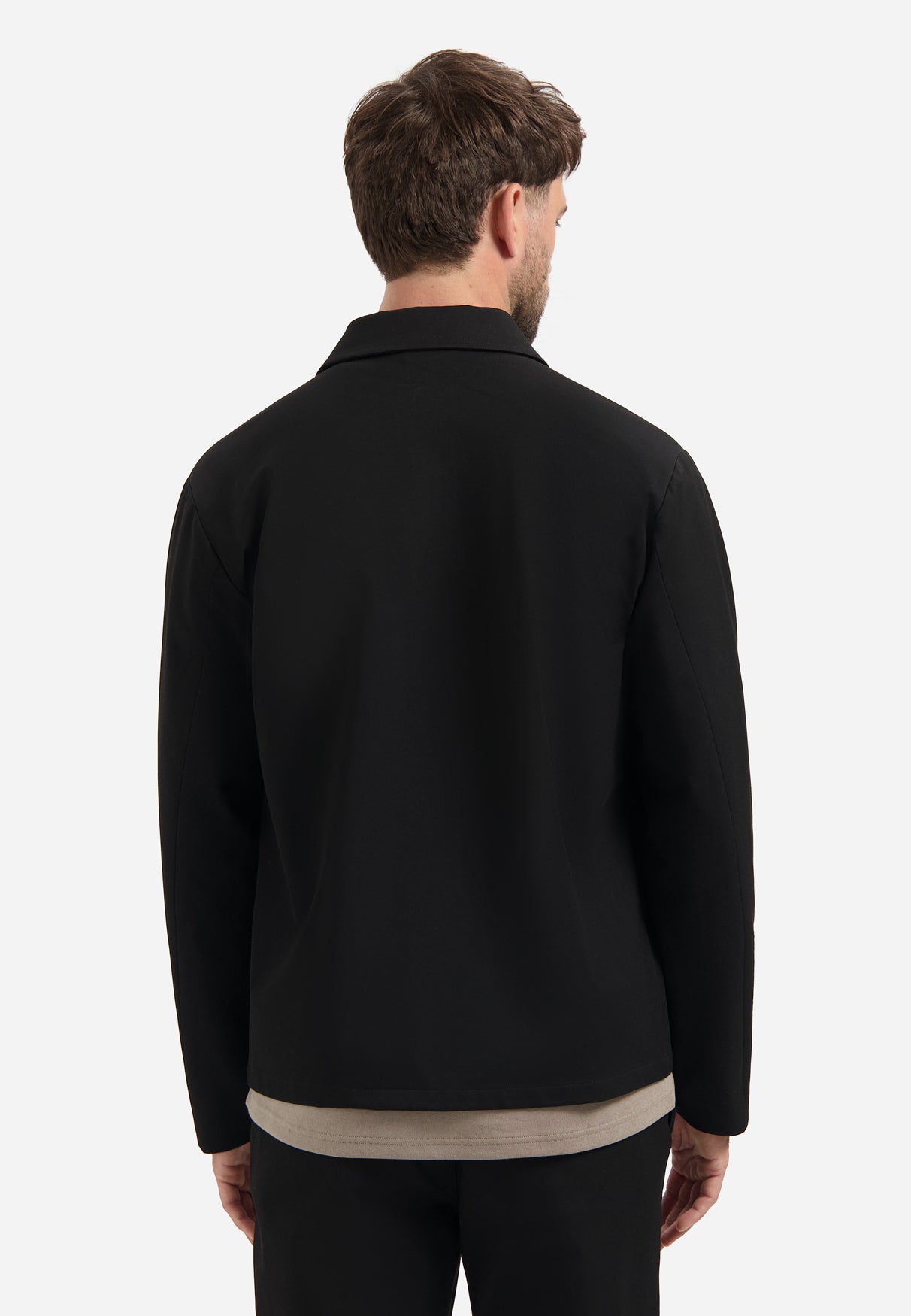 Leichte Zip-Jacke | Black