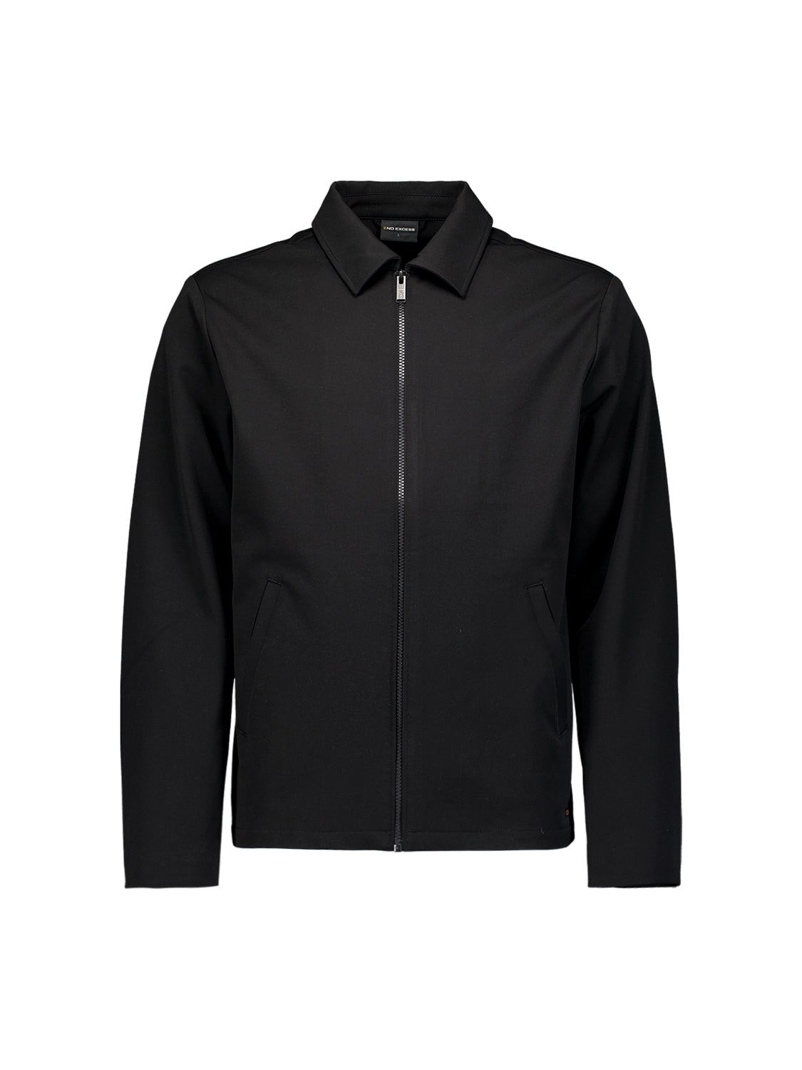 Leichte Zip-Jacke | Black