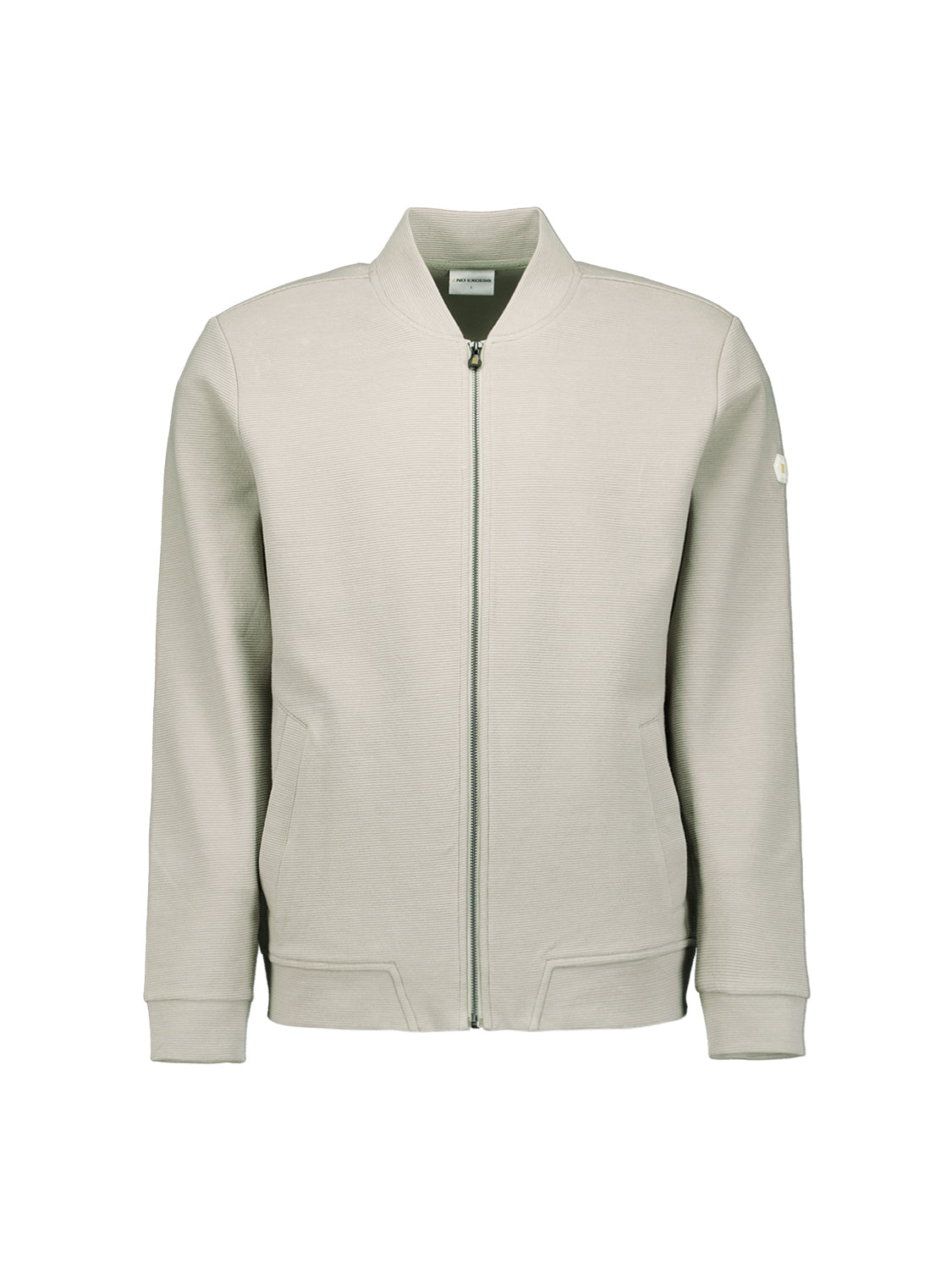 Strukturiertes Sweatshirt | Taupe