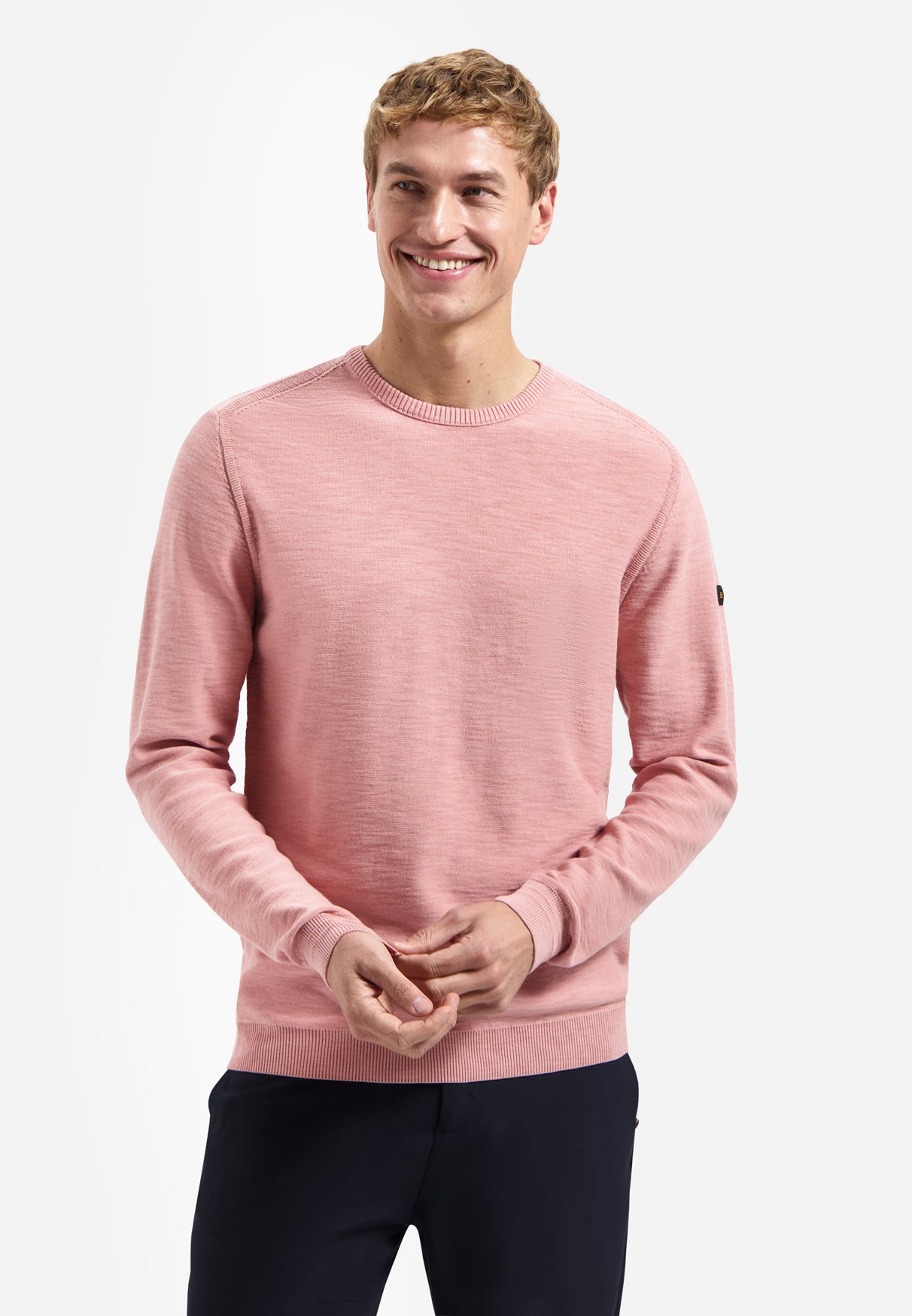 Feinstrick-Pullover | Light Mauve