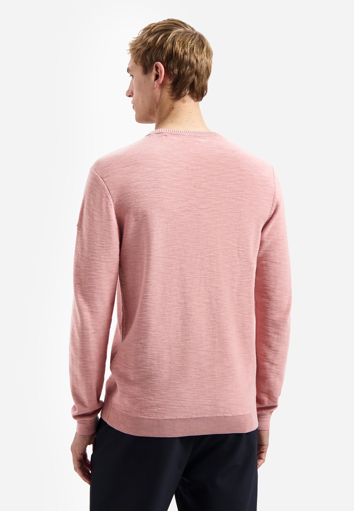 Feinstrick-Pullover | Light Mauve