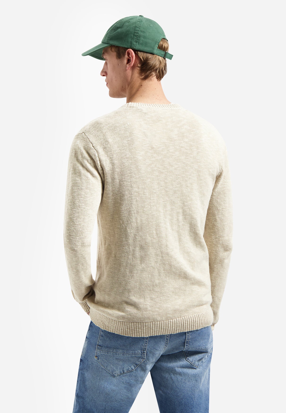 Slub sweater | Desert