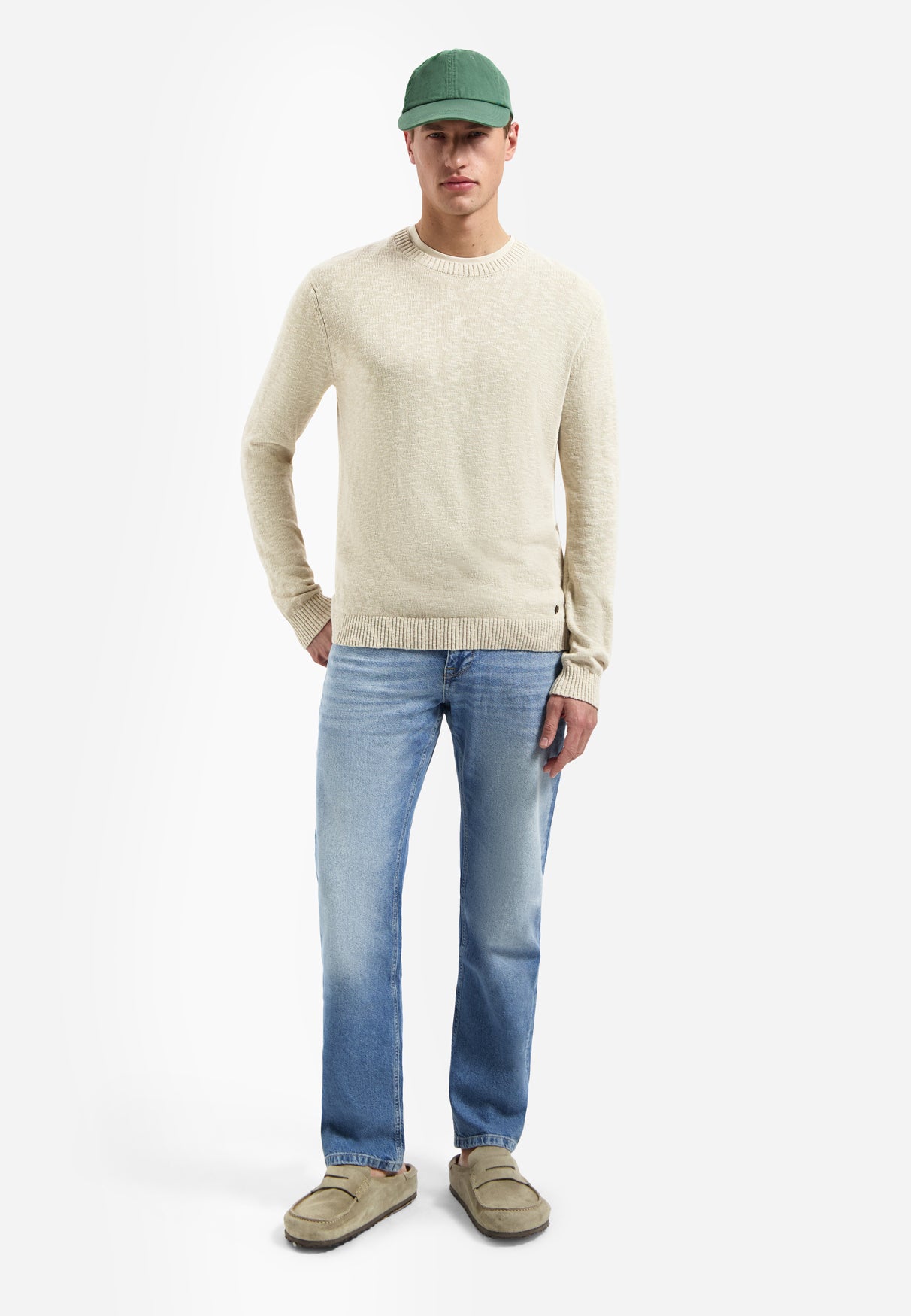 Slub sweater | Desert