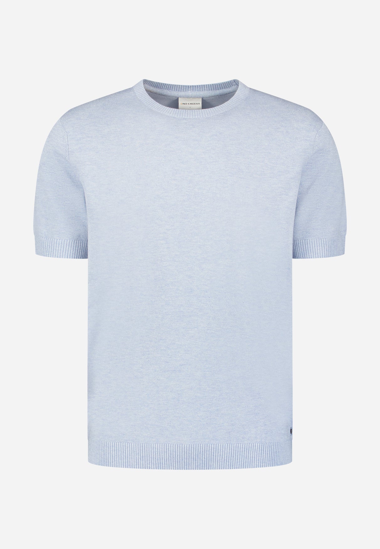 Strick-T-Shirt | Blue