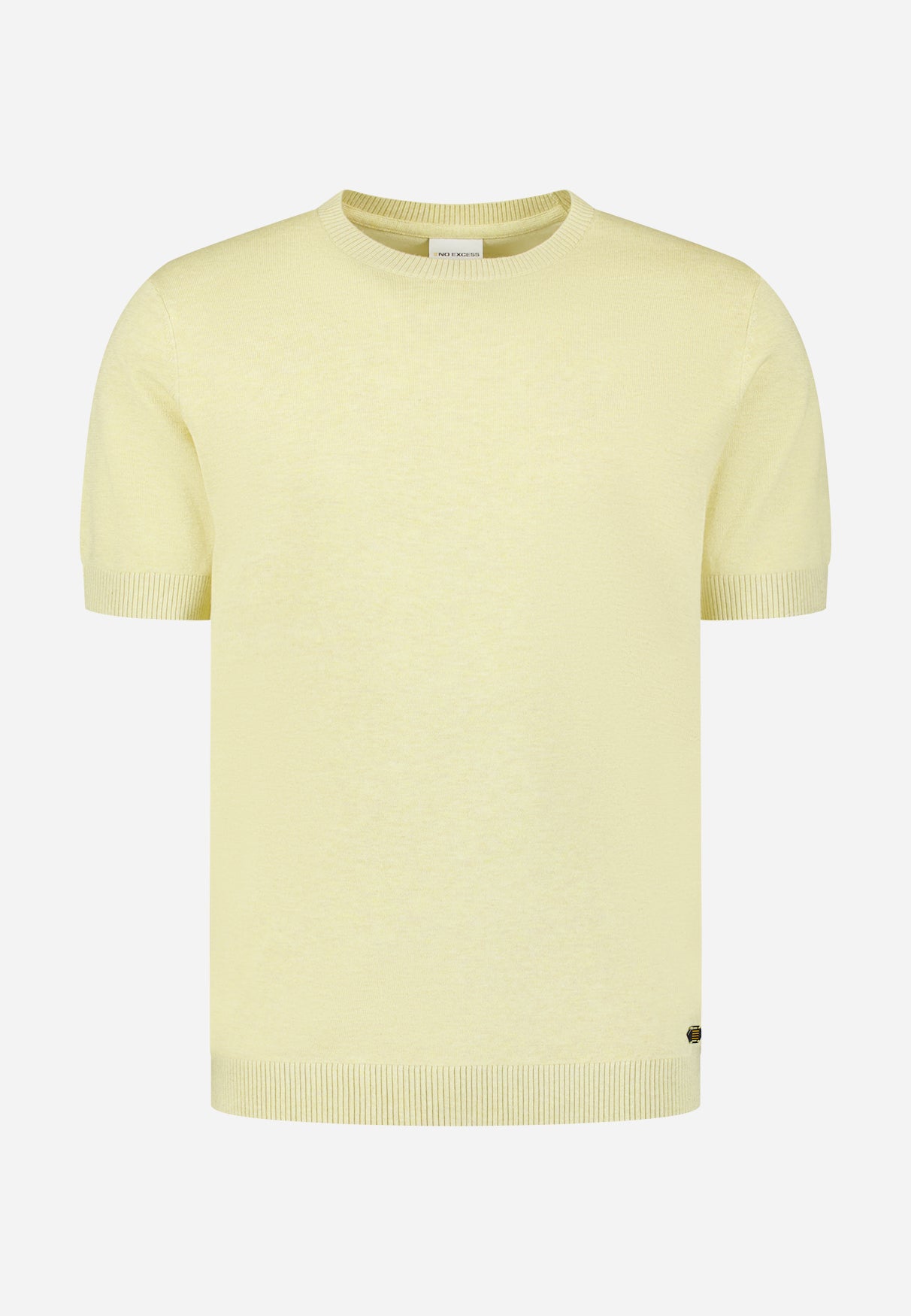 Strick-T-Shirt | Yellow
