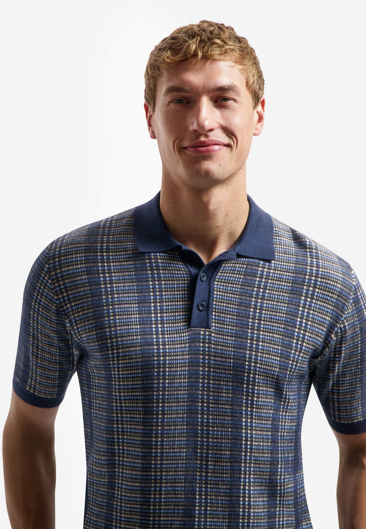 Strick-Poloshirt | Night