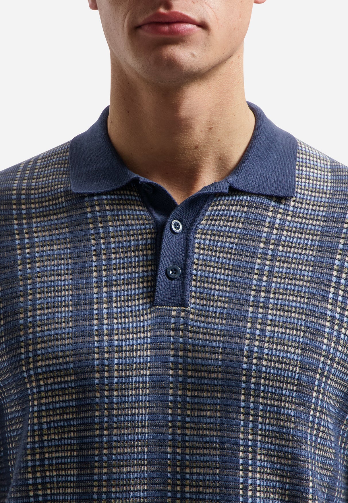 Strick-Poloshirt | Night