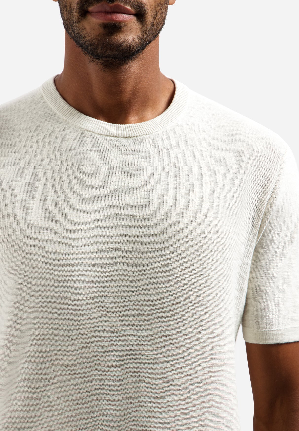 Knitted slub T-shirt | Kit