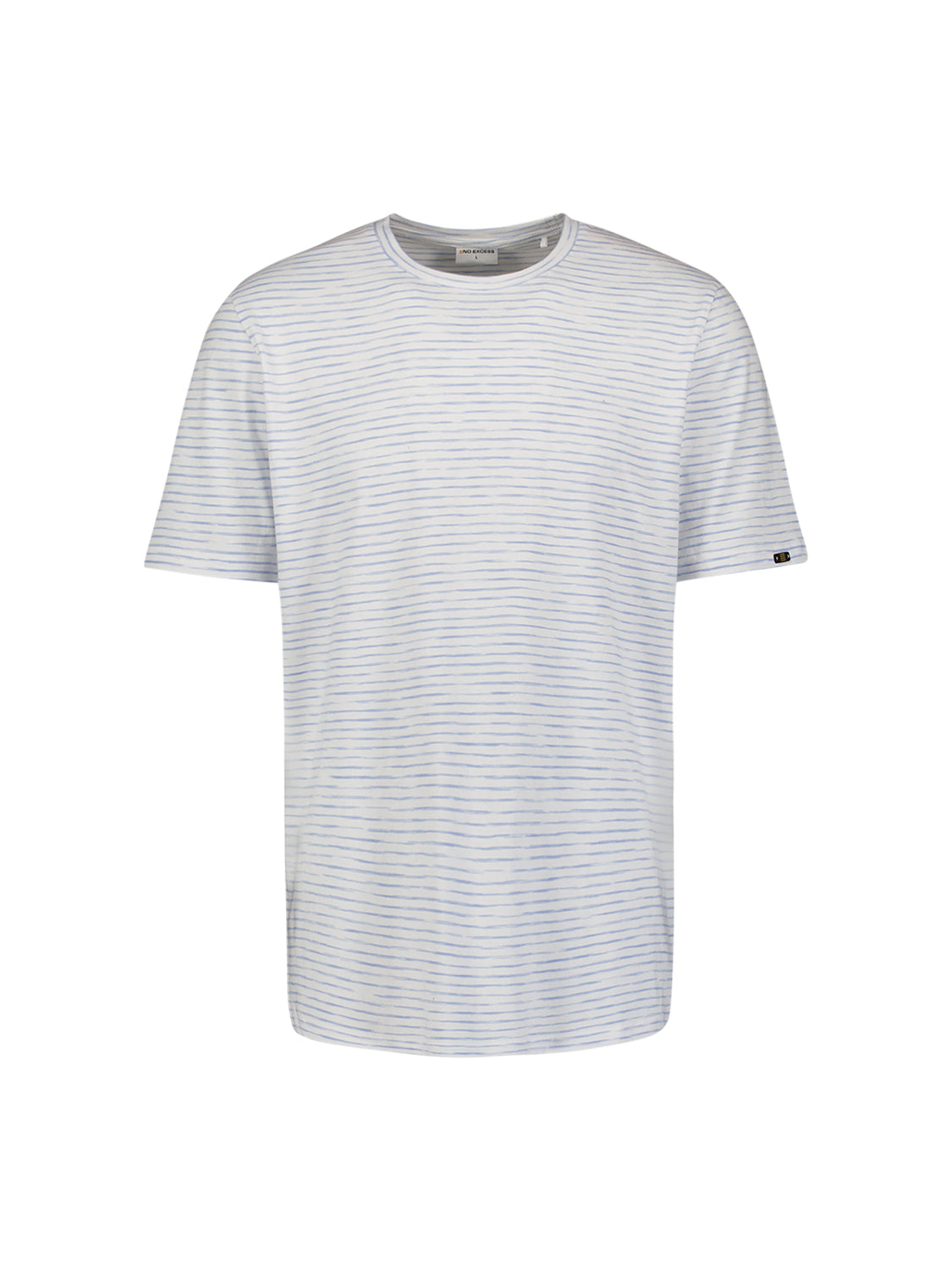 Gestreiftes T-Shirt mit Rundhalsausschnitt | Blue