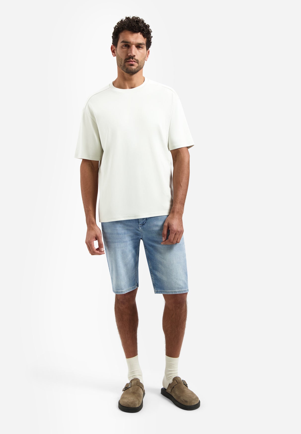 Interlock T-shirt with round neck | Kit