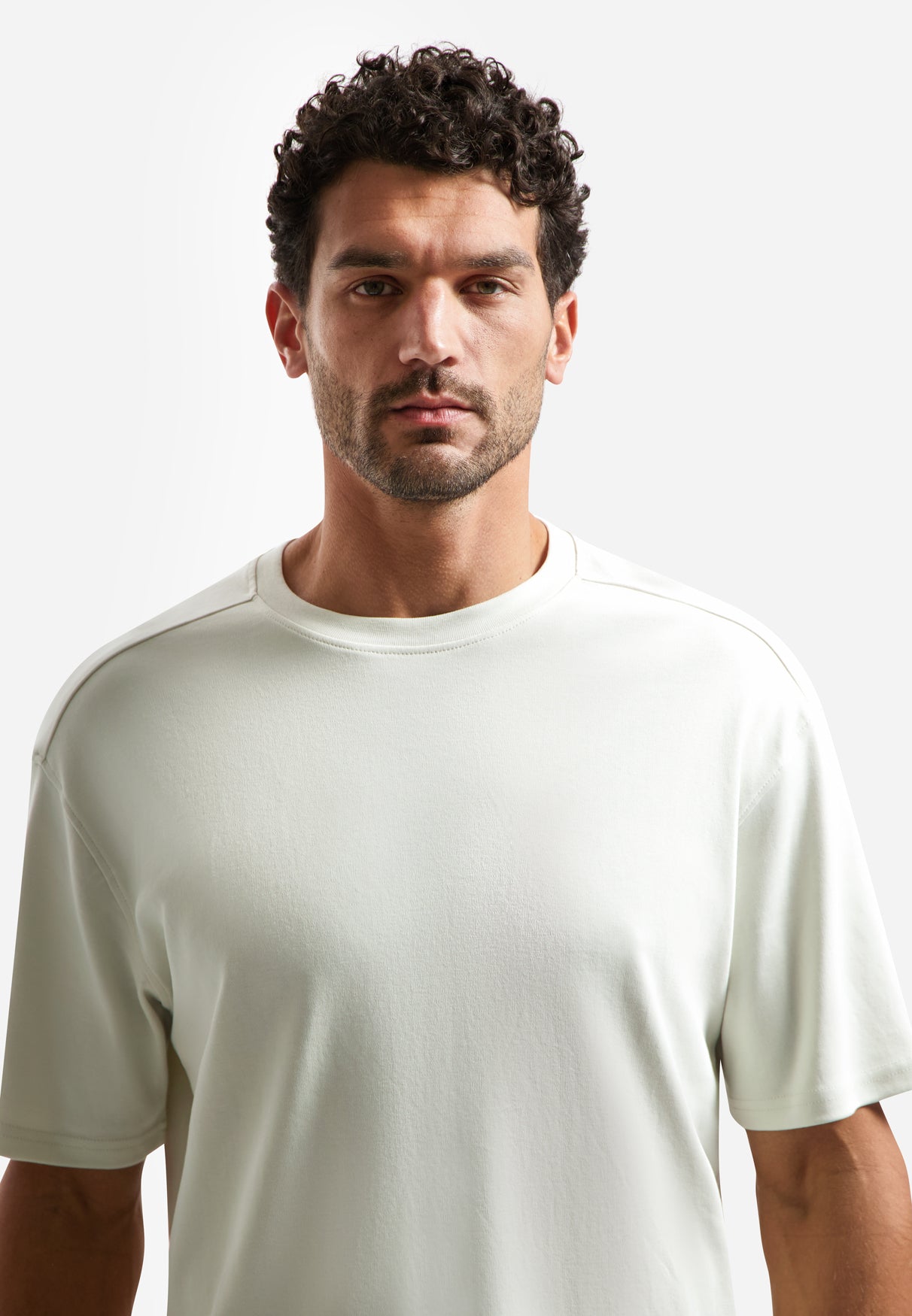 Interlock T-shirt with round neck | Kit