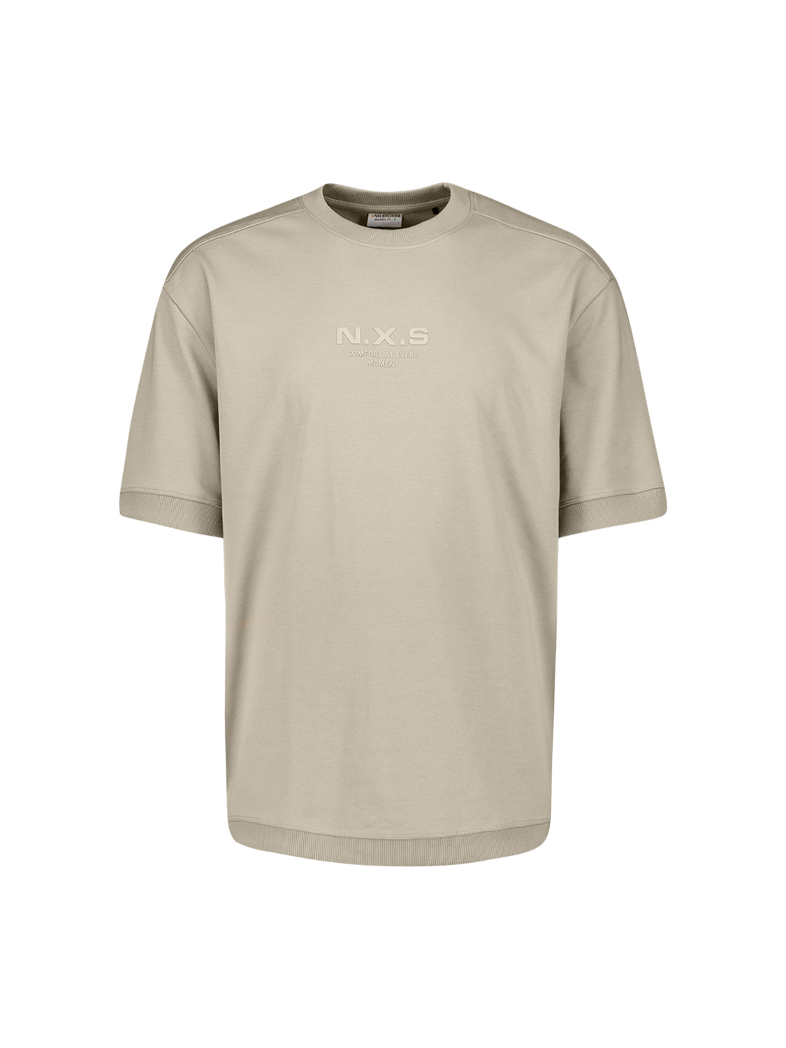 Interlock-Sweatshirt-T-Shirt | Taupe