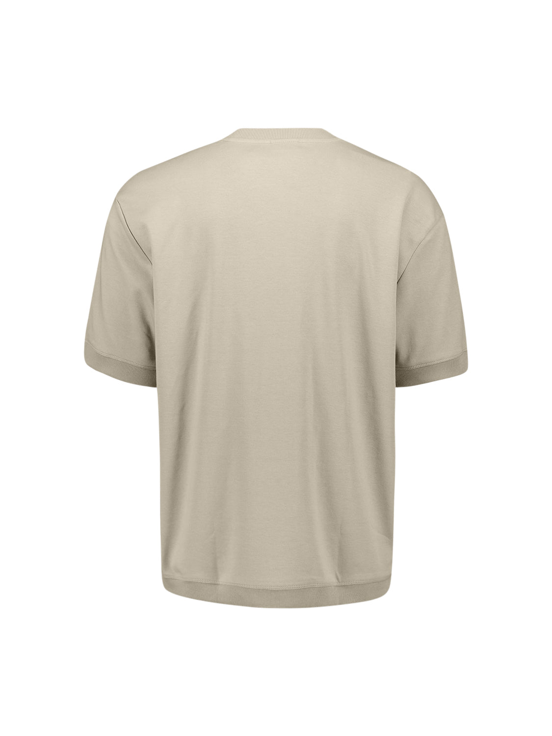 Interlock-Sweatshirt-T-Shirt | Taupe