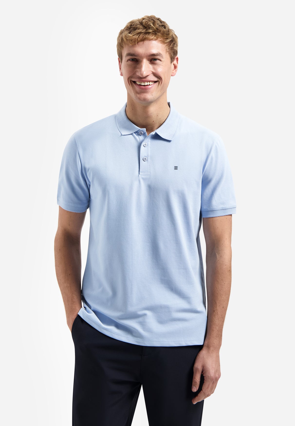 Basic-Poloshirt | Blue
