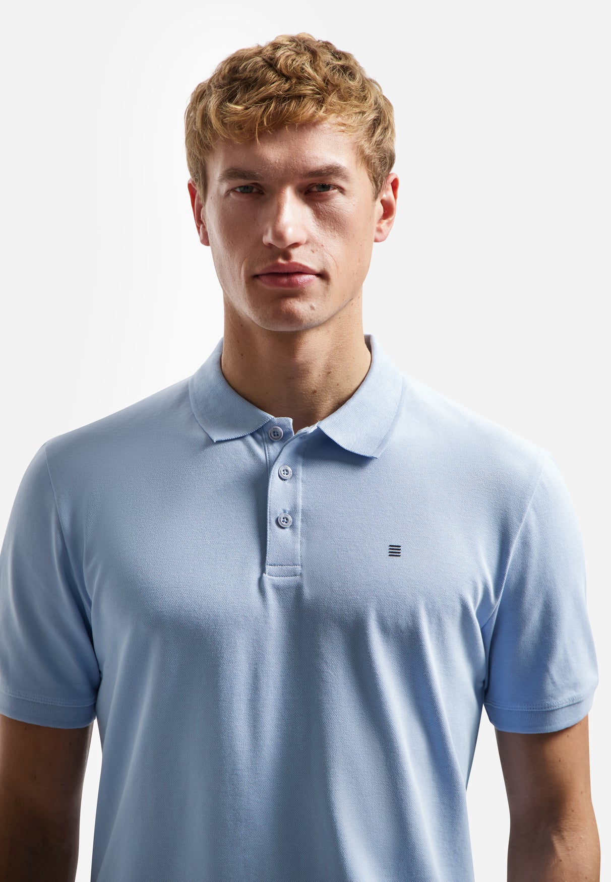 Basic-Poloshirt | Blue