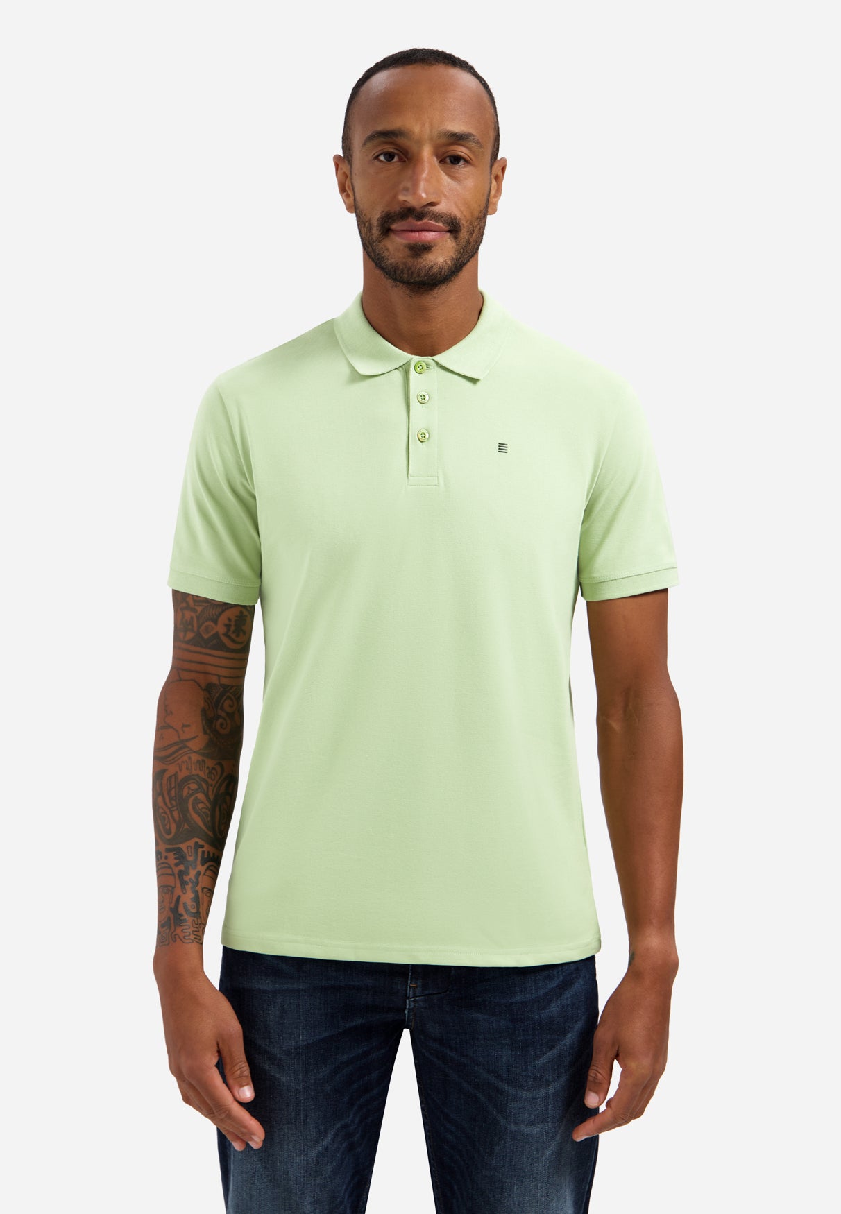 Basic-Poloshirt | Green